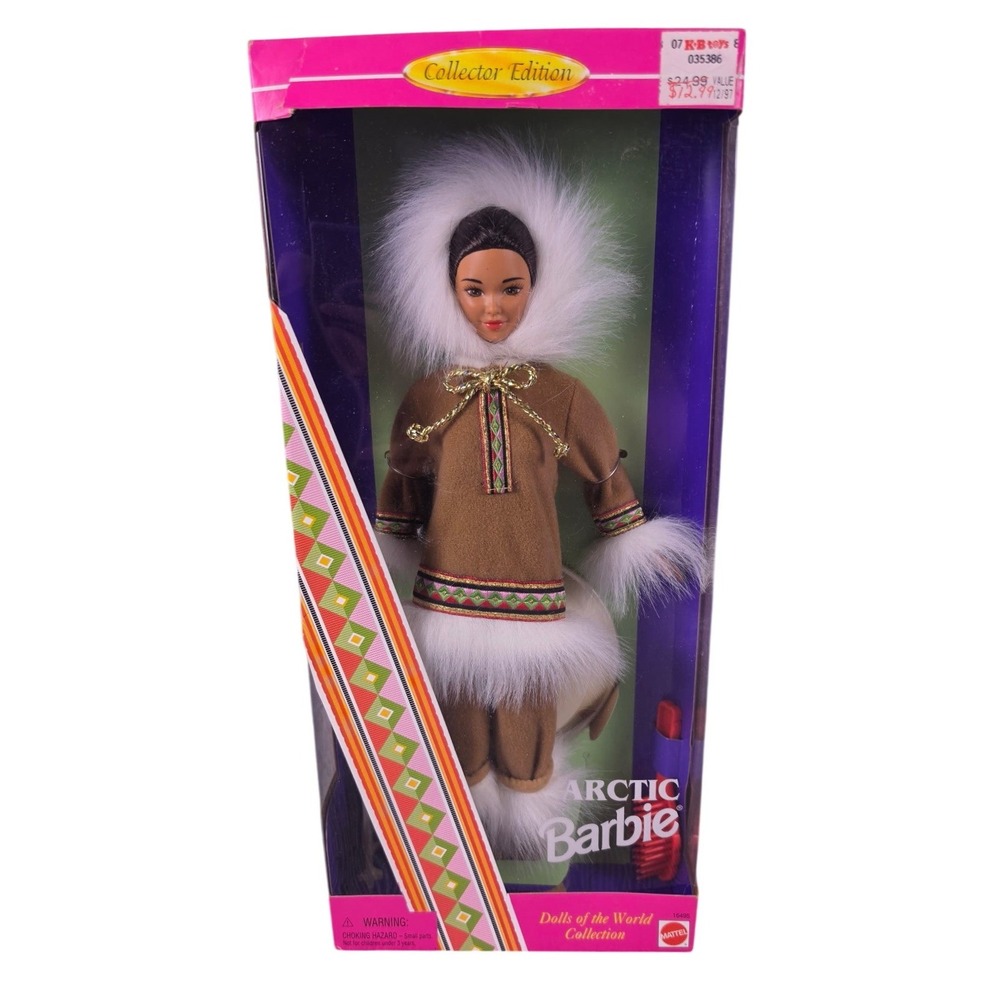 Mattel Arctic Barbie Doll Dolls of the World Collector Edition 16495 1996 NIB